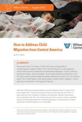 How to Address Child Migration from Central America