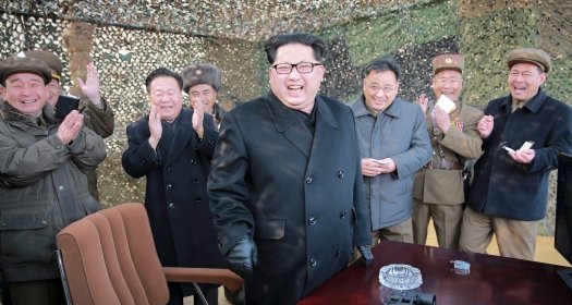 Kim Jong Un Smiling
