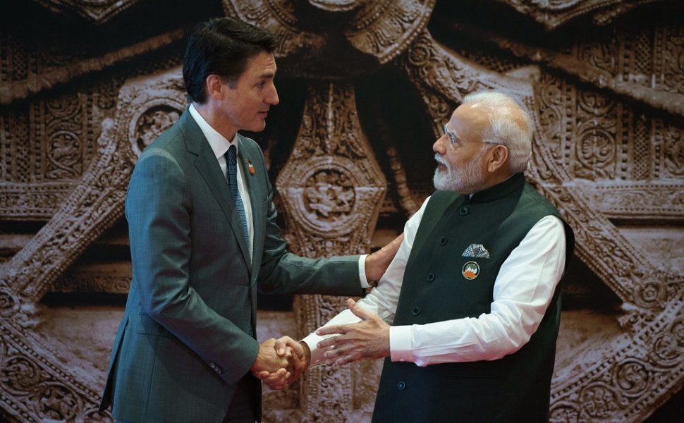 Trudeau and Modi at G20 2023