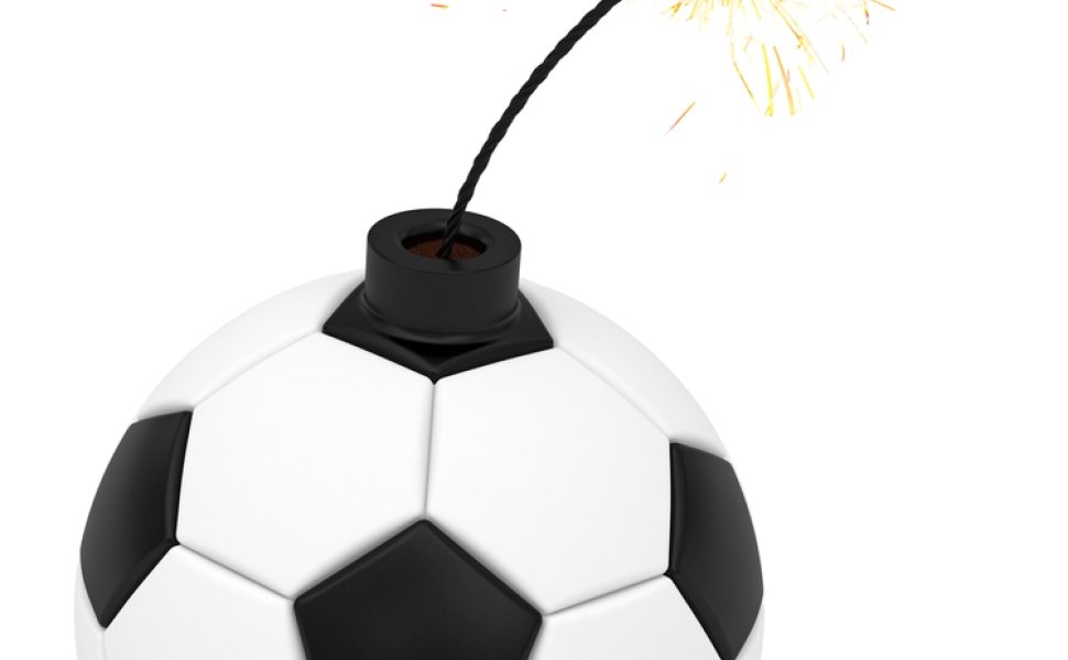 Soccer ball bomb