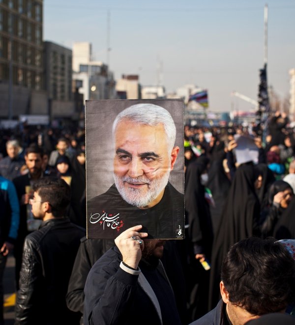 The funeral of Qassem Suleimani, January 7, 2020.