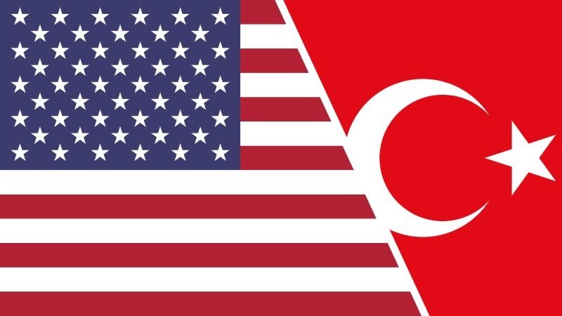 U.S. and Turkish Flags