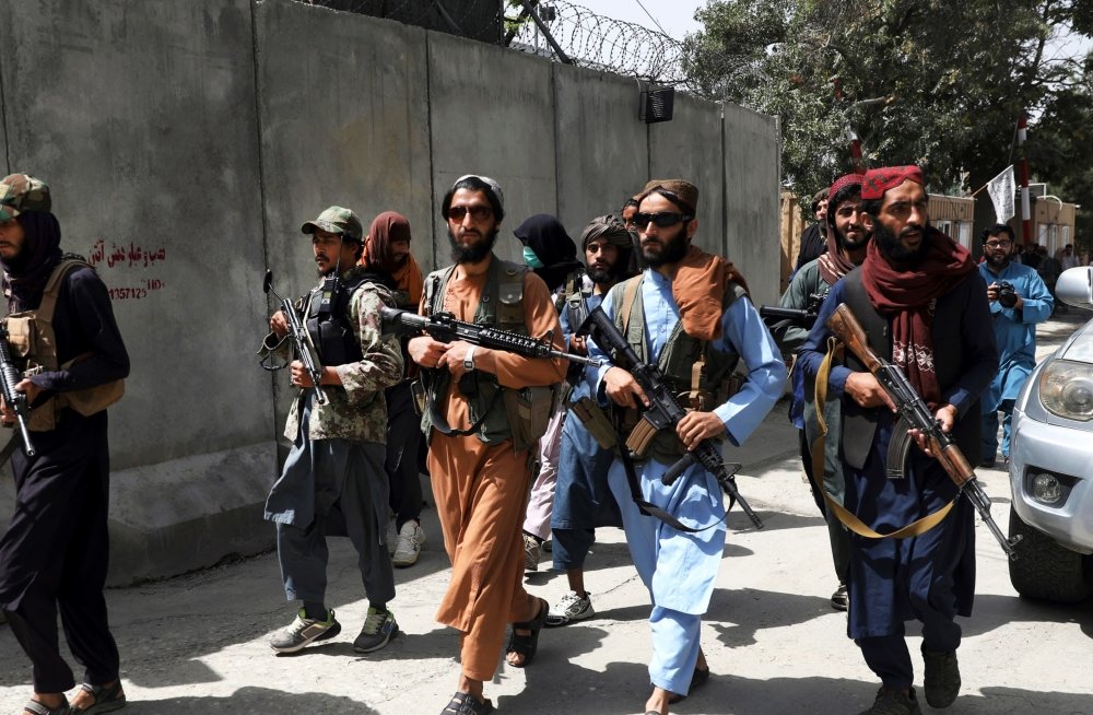 Taliban at Kabul Airport 8-19-21
