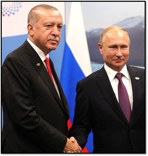 Erdogan and Putin in 2018