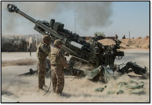 Howitzer in Iraq