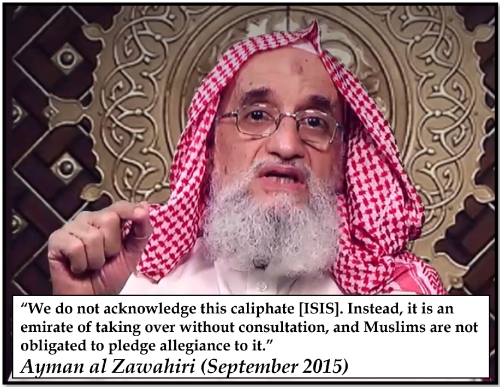 Ayman al Zawahiri Sep 2020 w/2015 quote