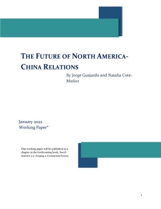 The Future of North America-China Relations Cover Page