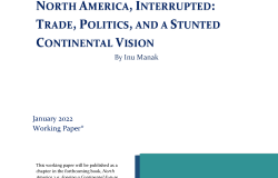 Cover page for North America, Interrupted