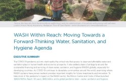 WASH Within Reach: Moving Towards a Forward-Thinking Water, Sanitation, and Hygiene Agenda