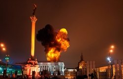 Explosion in Kyiv