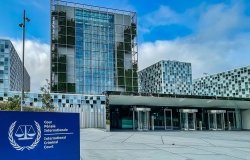 Exterior of International Criminal Court