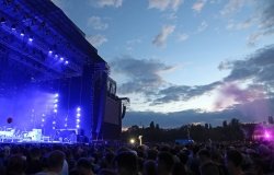 Main stage of the Atlas Weekend Music Festival at National Expocenter in Kyiv, 2018