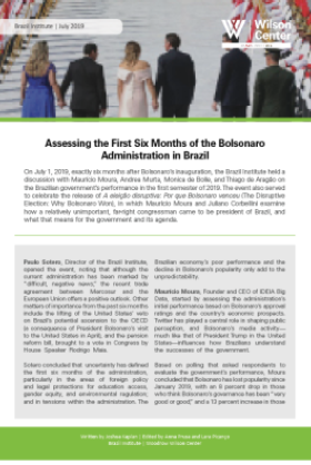Cover of Assessing the First Six Months of the Bolsonaro Administration